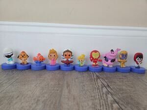 McDonalds Disney World 50th Anniversary Happy Meal Toys Figure Lot of 10
